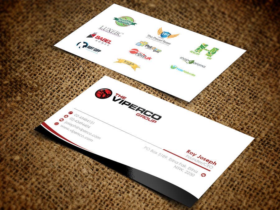 Inscrição nº 353 do Concurso para                                                 Top business card designs - show off your work!
                                            