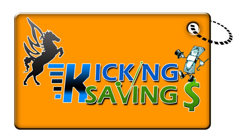 Penyertaan Peraduan #137 untuk                                                 Logo Design for Kicking Savings
                                            