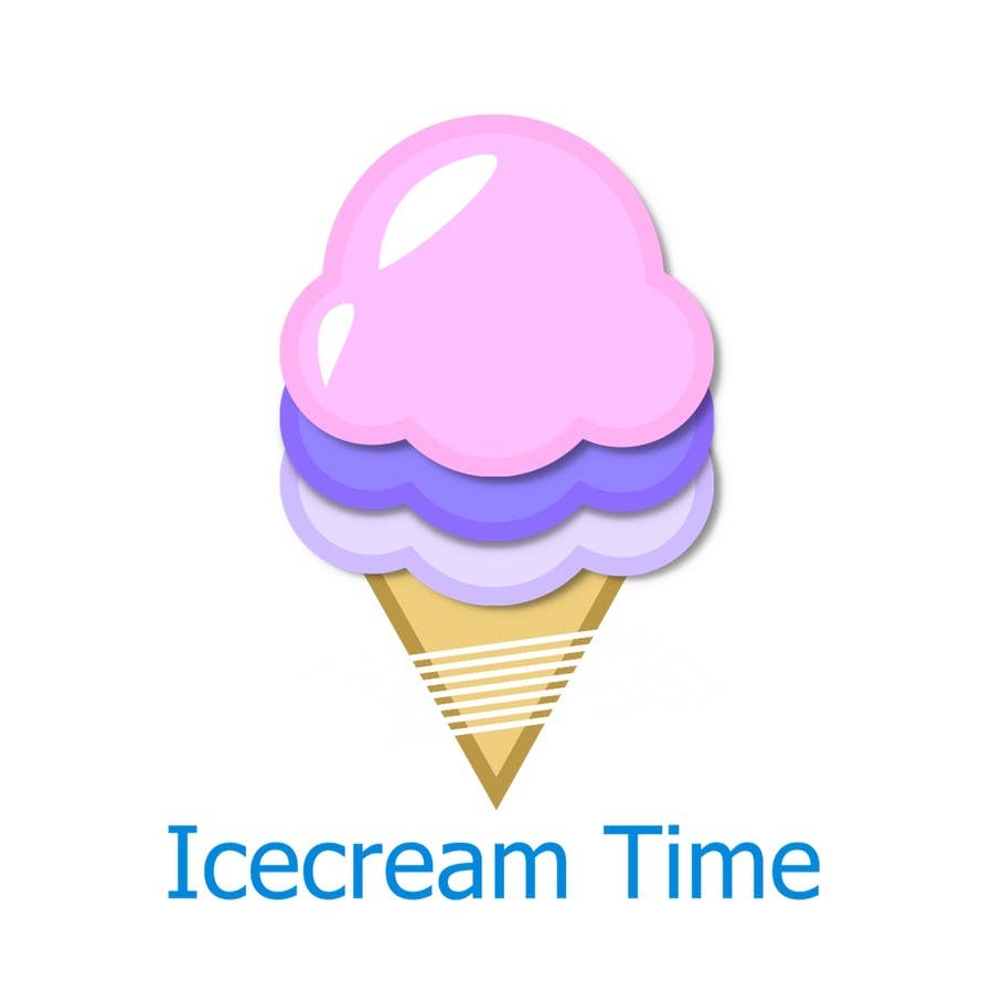 Kilpailutyö #14 kilpailussa                                                 Logo Design for Icecream Time
                                            