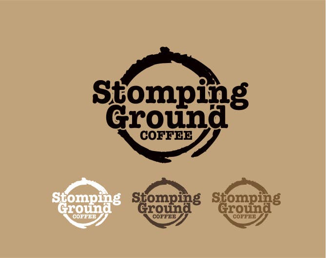 Penyertaan Peraduan #175 untuk                                                 Design a Logo for 'Stomping Ground' Coffee
                                            