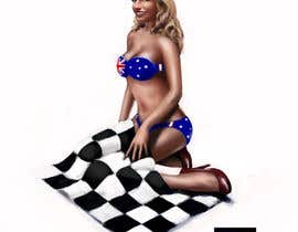 #30 for Pin up girl Computer graphic Illustration Design for 2nd Place Motorsports by AmnesiaArt