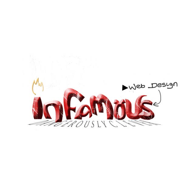 Contest Entry #130 for                                                 Logo Design for infamous web design: Dangerously Clever
                                            