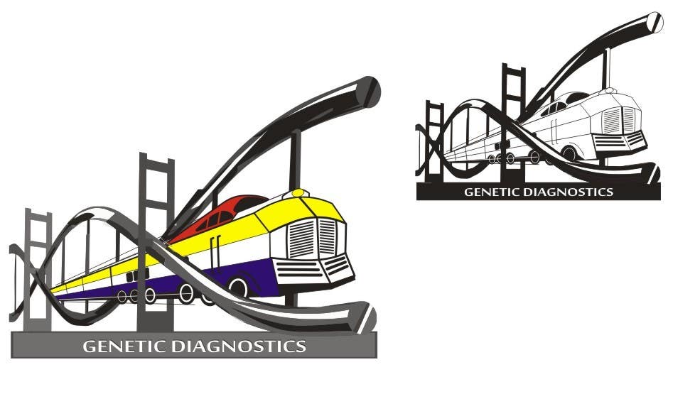 Intrarea #15 pentru concursul „                                                Logo Design for Genetic Diagnostics and Therapeutics Compay
                                            ”
