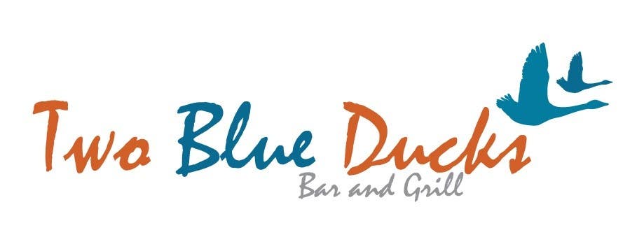 Konkurrenceindlæg #15 for                                                 Design a Logo for two blue ducks bar and grill
                                            