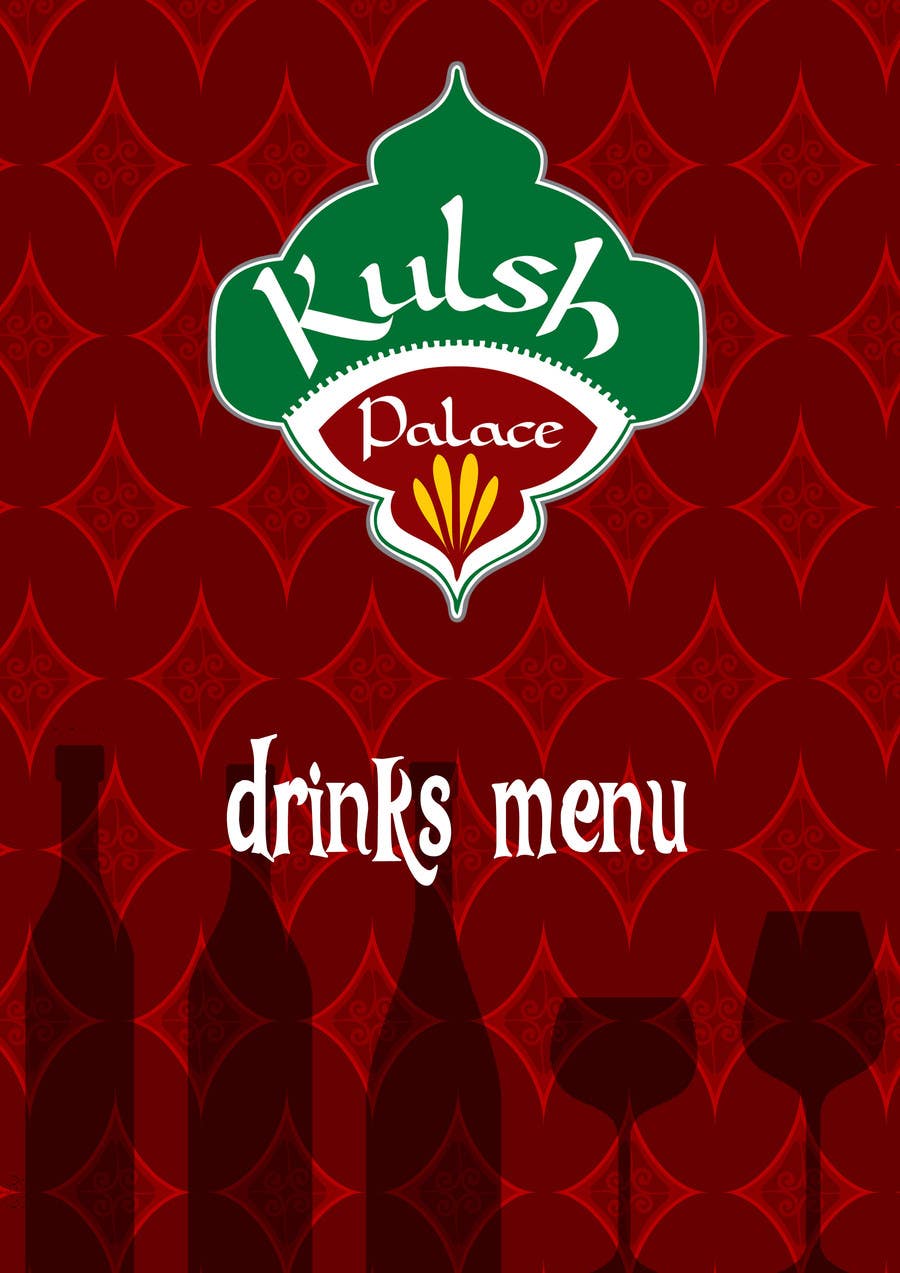 Kilpailutyö #10 kilpailussa                                                 Design a drinks menu for an Indian restaurant
                                            