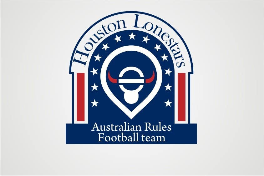 Intrarea #198 pentru concursul „                                                Logo Design for Houston Lonestars Australian Rules Football team
                                            ”