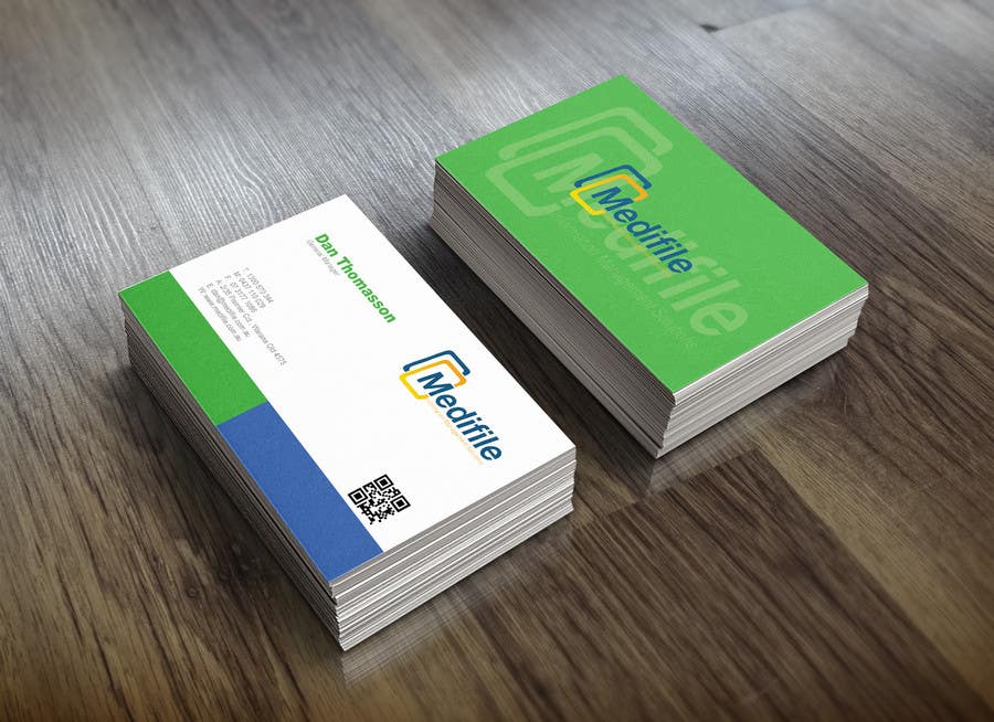 Contest Entry #53 for                                                 Design some Business Cards for Medifile
                                            