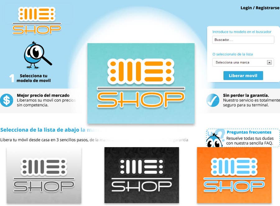 Proposition n°30 du concours                                                 Diseñar un logotipo for IMEIshop
                                            