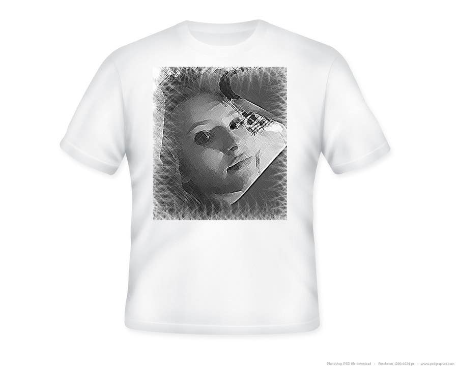 Konkurrenceindlæg #59 for                                                 Design a T-Shirt print from a photo provided
                                            