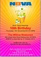Kilpailutyön #11 pienoiskuva kilpailussa                                                     Business 10th Birthday Invitation
                                                