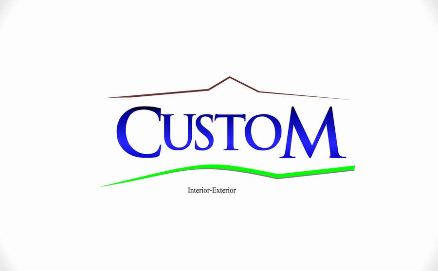Penyertaan Peraduan #99 untuk                                                 Design a Logo for Custom Interiors and Exteriors
                                            