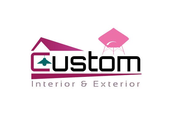 Proposition n°95 du concours                                                 Design a Logo for Custom Interiors and Exteriors
                                            