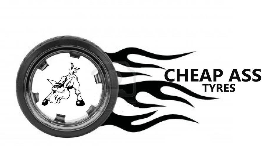 Kilpailutyö #20 kilpailussa                                                 Design a trademark logo for  "Cheap Ass Tires"
                                            