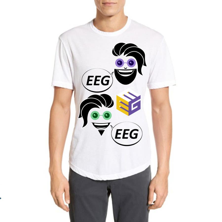 Příspěvek č. 28 do soutěže                                                 EEG Nation Design Two T-Shirt
                                            