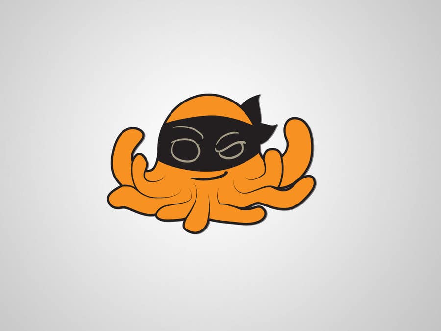 Participación en el concurso Nro.3 para                                                 Design a bandit mask wearing octopus!
                                            
