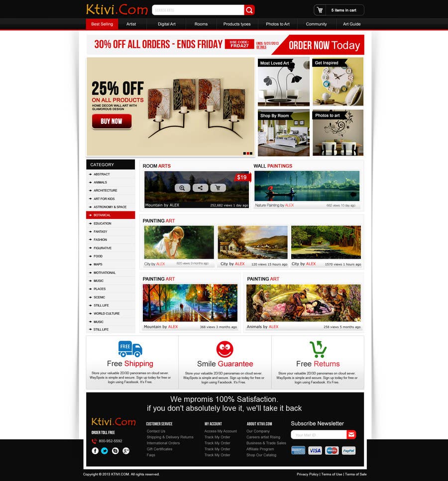 Kilpailutyö #19 kilpailussa                                                 homepage Design Mockup for our startup website
                                            