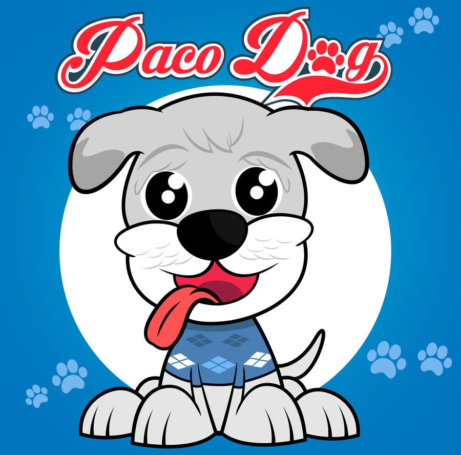 Конкурсна заявка №64 для                                                 Design a Logo for Paco Dog, Crea un logo para Paco Dog
                                            