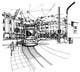 Contest Entry #16 thumbnail for                                                     B&W Pen & Ink Drawings of Cityscapes Wanted
                                                