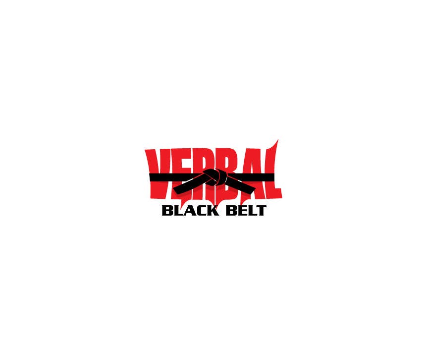 Kilpailutyö #22 kilpailussa                                                 Design a Logo for Verbal Black Belt
                                            