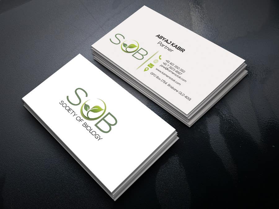 Contest Entry #18 for                                                 Design some Business Cards
                                            