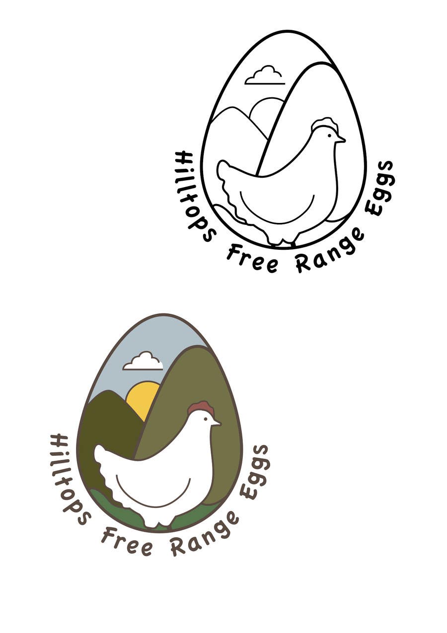 Proposta in Concorso #78 per                                                 Design a Logo for Free Range Eggs Business
                                            