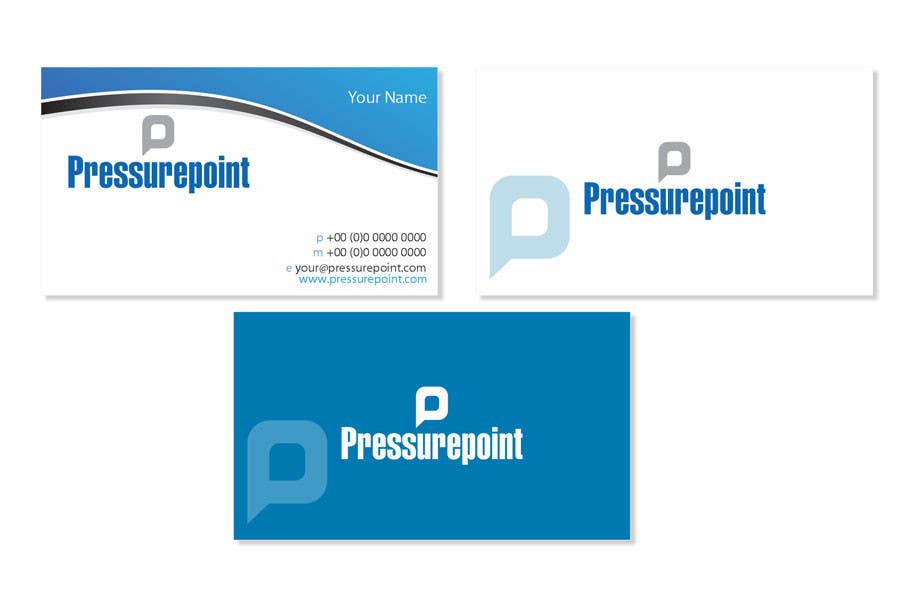 Intrarea #59 pentru concursul „                                                Business Card Design for Pressurepoint
                                            ”