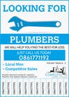 Graphic Design Entri Peraduan #4 for design 3 a5 leaflets for tradesmen such as plumbers
