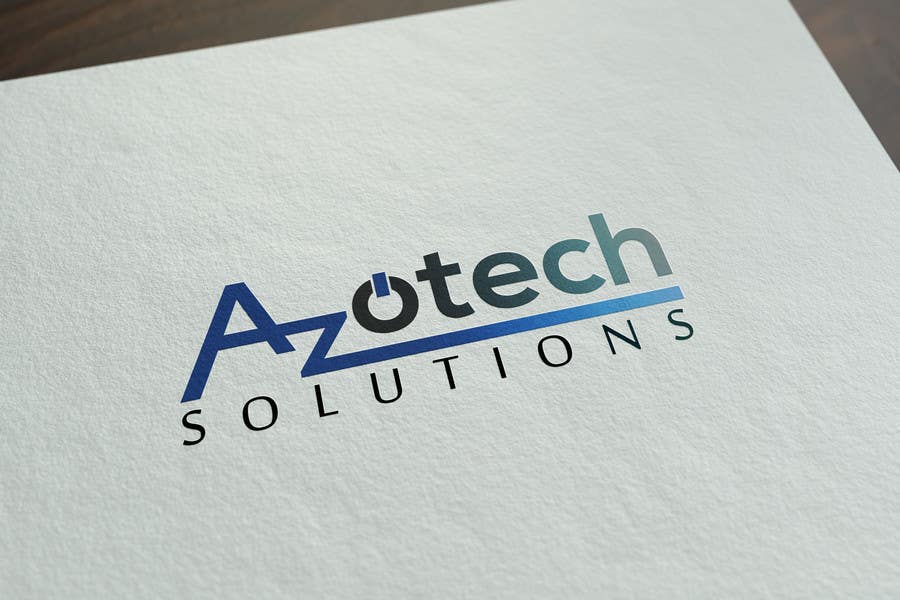 Contest Entry #28 for                                                 Logo for Azotech Solutions
                                            