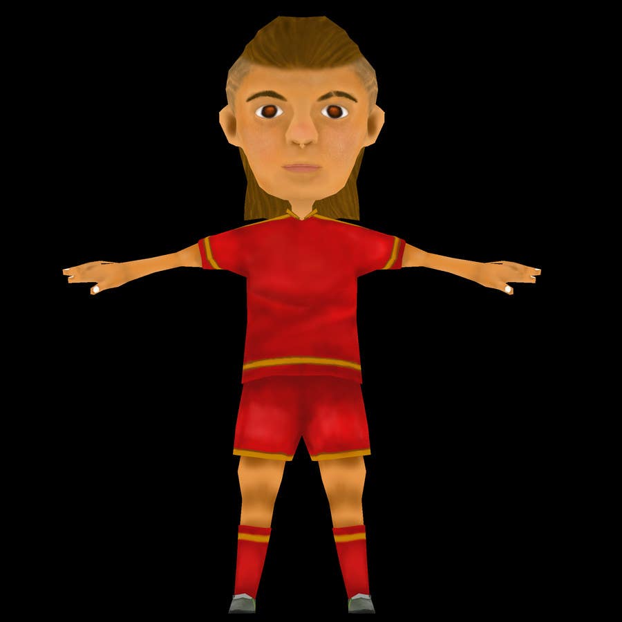 Contest Entry #18 for                                                 3D Character design for Mobile Soccer Game App
                                            