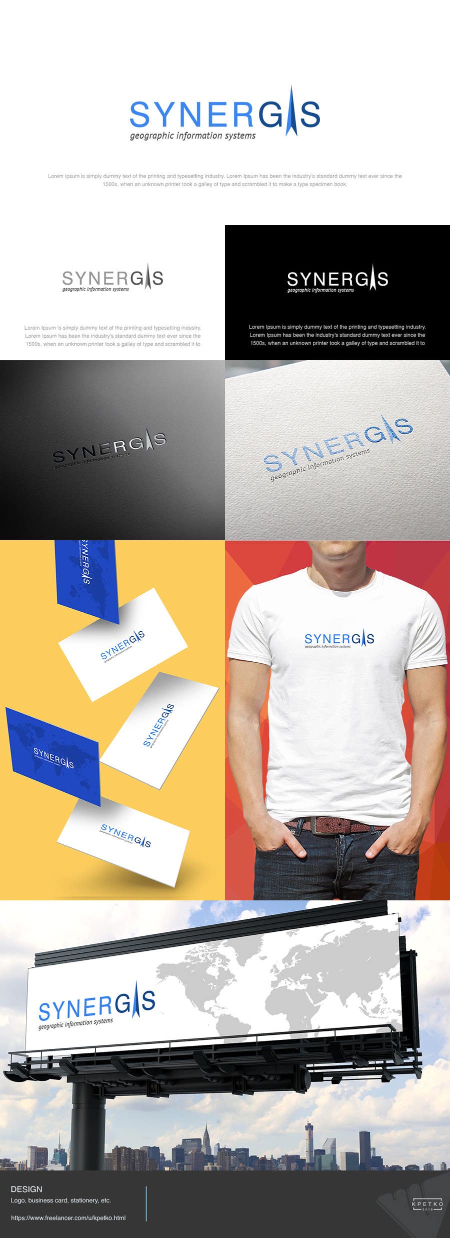 Contest Entry #7 for                                                 Design a logo for SynerGIS
                                            