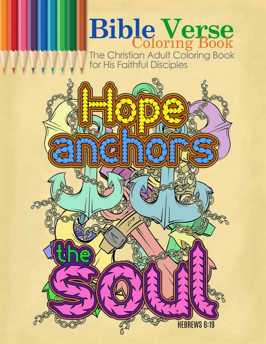 Contest Entry #15 for                                                 Adult Coloring Book Cover Design
                                            