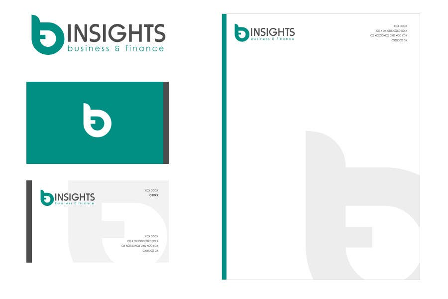 Proposition n°6 du concours                                                 Develop a Corporate Identity for BFInsights.
                                            