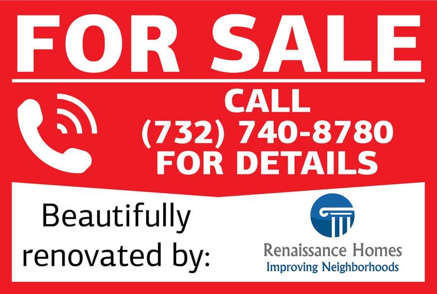Contest Entry #36 for                                                 Design a FOR SALE yard sign for selling houses
                                            