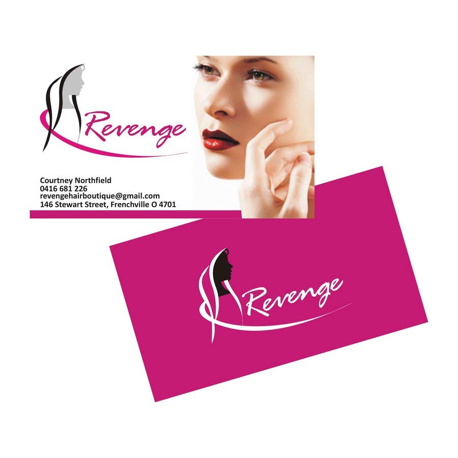 Proposition n°60 du concours                                                 Design some Business Cards for Revenge
                                            