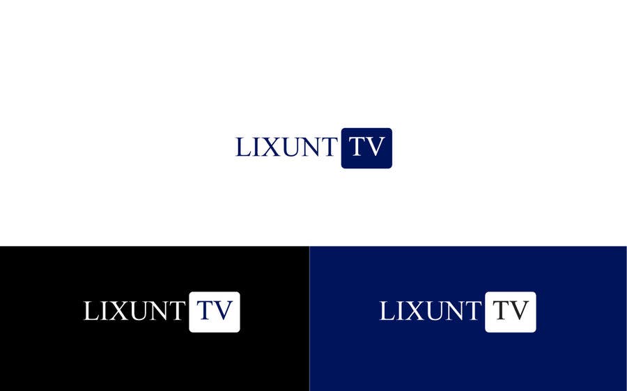 Natečajni vnos #34 za                                                 Design a Logo for my android tv brand lixunt tv
                                            