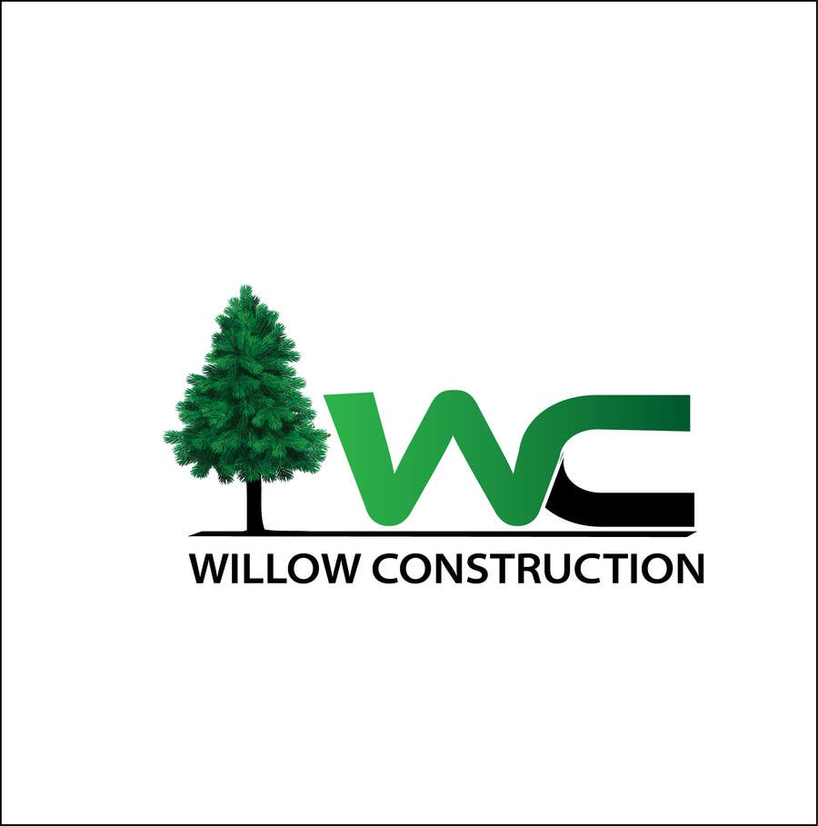 Participación en el concurso Nro.22 para                                                 Willow Construction Logo
                                            