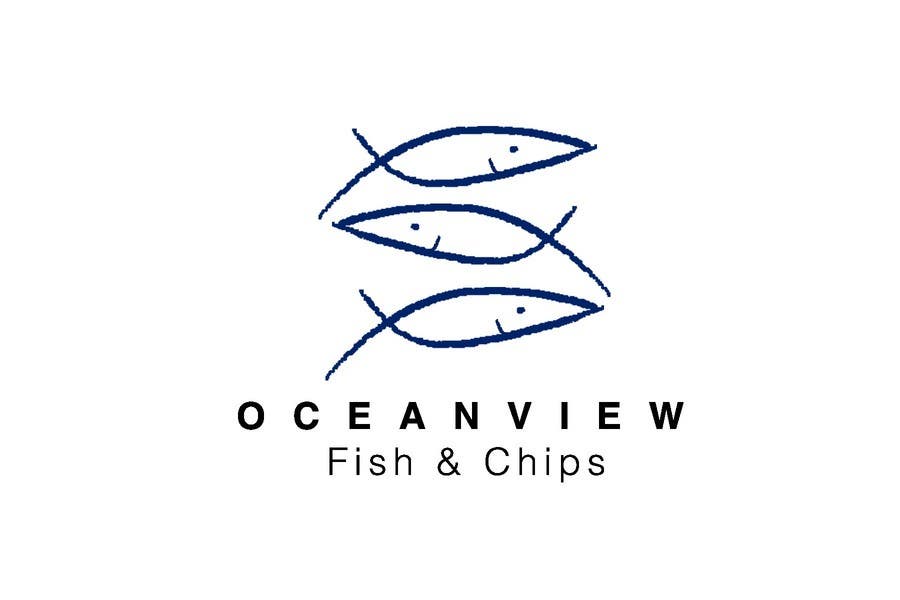 Intrarea #22 pentru concursul „                                                Logo Design for OceanView Fish & Chips
                                            ”