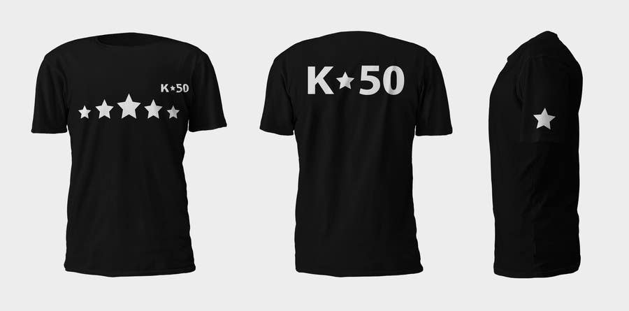Inscrição nº 23 do Concurso para                                                 Design T-SHIRT for K50 (Разработка дизайна футболки for K50)
                                            