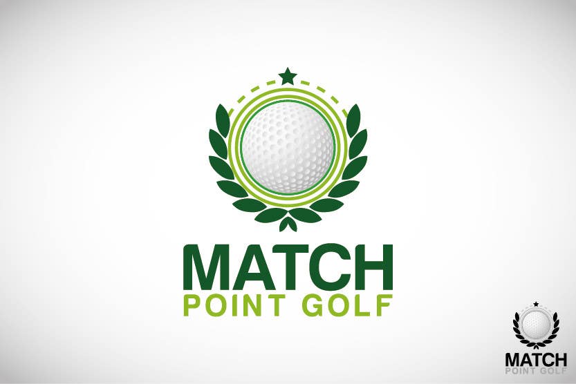 Penyertaan Peraduan #81 untuk                                                 Design a Logo for "Match Point Golf"
                                            