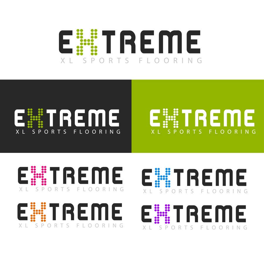 Inscrição nº 220 do Concurso para                                                 Design a Logo for Extreme and Extreme XL Sports Flooring
                                            