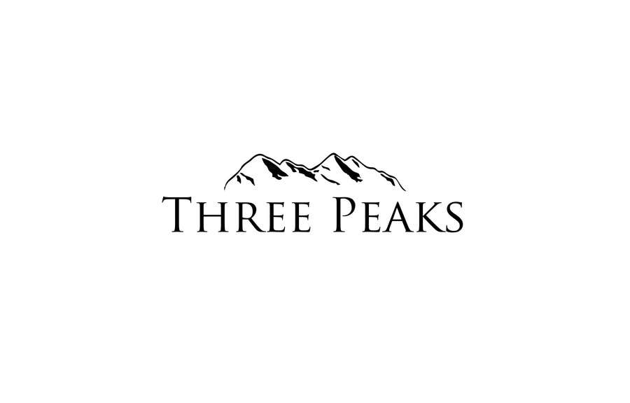 Penyertaan Peraduan #391 untuk                                                 Three Peaks Logo Design
                                            