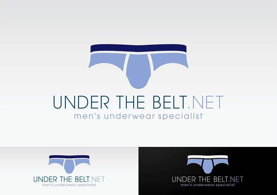 Intrarea #172 pentru concursul „                                                Logo Design for UndertheBelt.net, Men's designer underwear store
                                            ”
