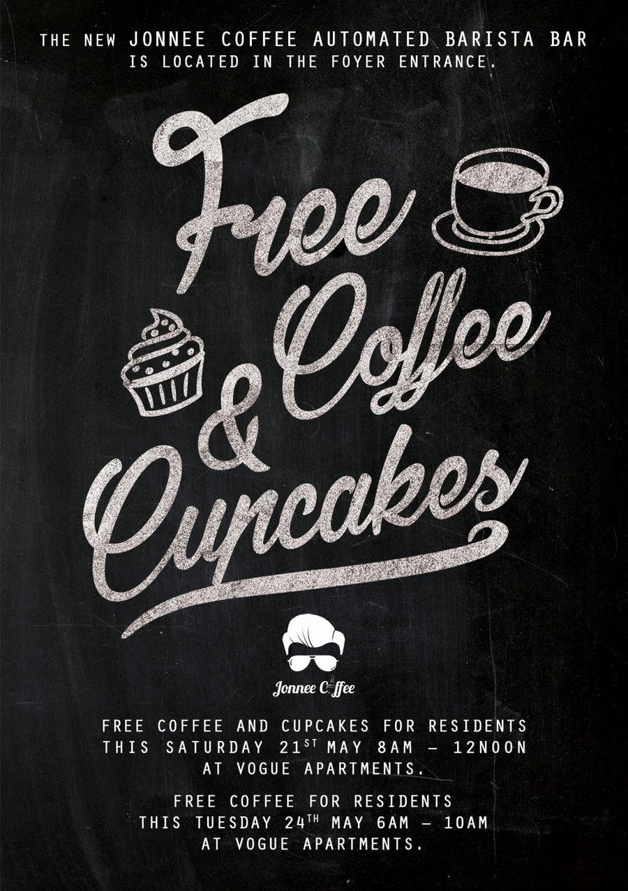 Kilpailutyö #24 kilpailussa                                                 Free Coffee and Cupcakes!
                                            