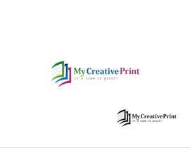 #139 untuk Logo Design for mycreativeprint.com oleh madcganteng