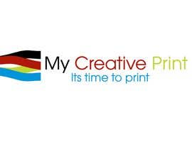 #154 per Logo Design for mycreativeprint.com da Naveedkha