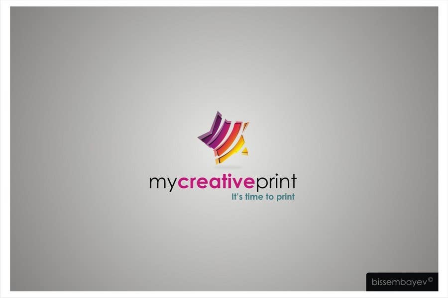 #159. pályamű a(z)                                                  Logo Design for mycreativeprint.com
                                             versenyre