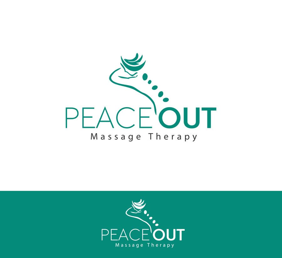 Příspěvek č. 147 do soutěže                                                 Design a Logo for my company "Peace Out" massage therapy.
                                            