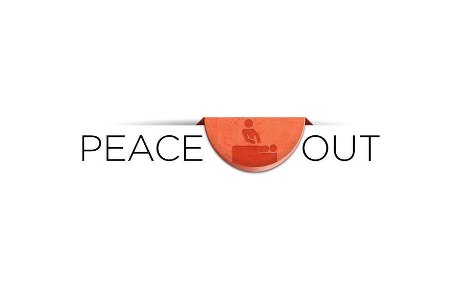 Penyertaan Peraduan #212 untuk                                                 Design a Logo for my company "Peace Out" massage therapy.
                                            