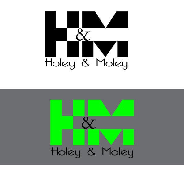 Penyertaan Peraduan #68 untuk                                                 Design a Logo / Identity for Holey & Moley
                                            