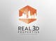 Kilpailutyön #314 pienoiskuva kilpailussa                                                     Need logo for real estate photography company- "Real 3D Properties"
                                                